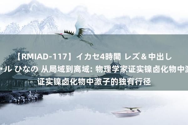 【RMIAD-117】イカセ4時間 レズ＆中出し 初解禁スペシャル ひなの 从局域到离域: 物理学家证实镍卤化物中激子的独有行径